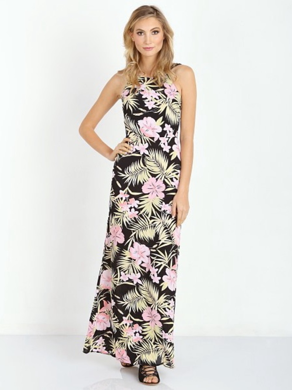 For Love & Lemons Palms Maxi Dress